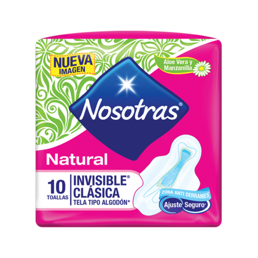 TOALLAS HIGIENICAS NOSOTRAS CLASICA X10