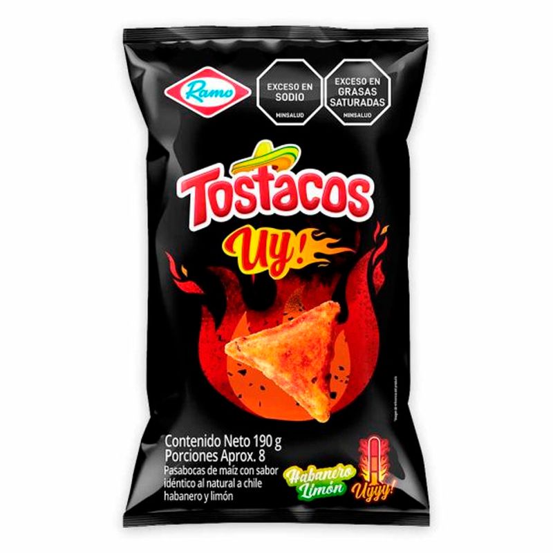 TOSTACOS RAMO HABANERO LIMON X190