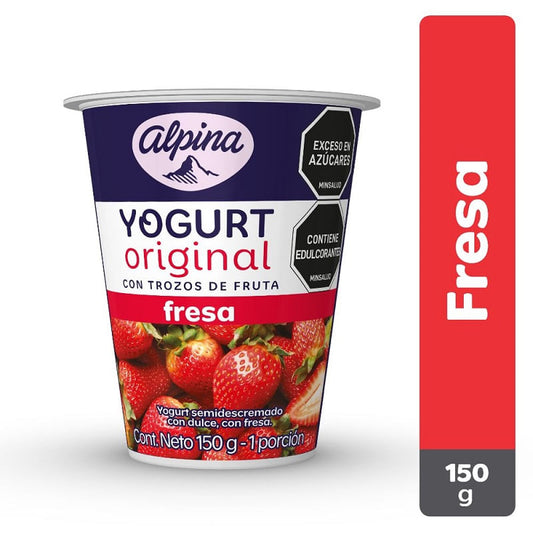 YOGURT ALPINA ORIGINAL FRESA X150