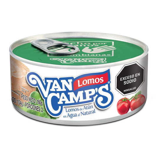 ATUN VAN CAMPS LOMOS EN AGUA X160