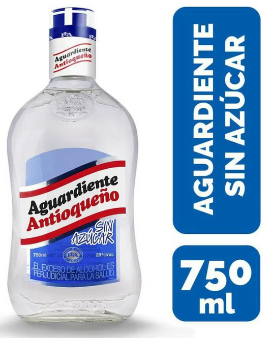 AGUARDIENTE ANTIOQUEÑO AZUL X750