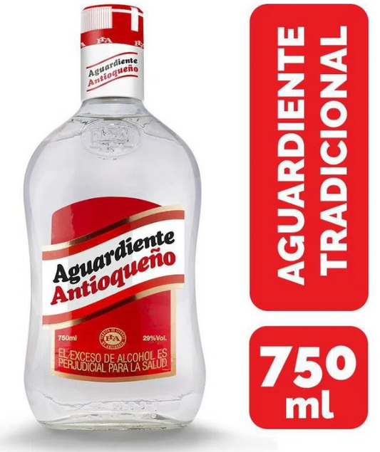 AGUARDIENTE ANTIOQUEÑO ROJO X750