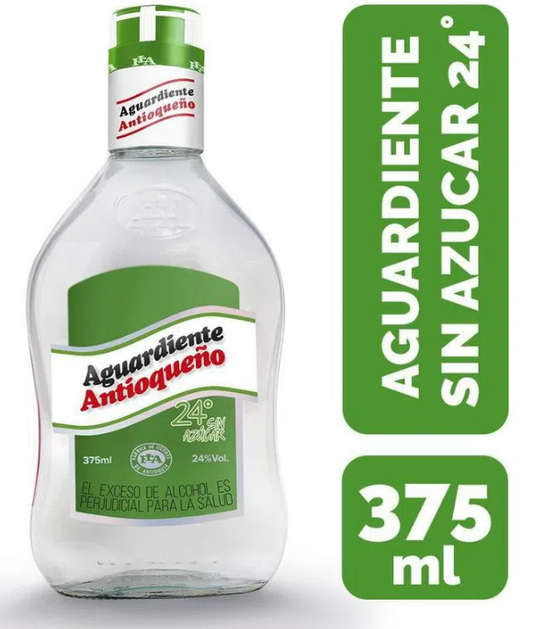 AGUARDIENTE ANTIOQUEÑO VERDE X375