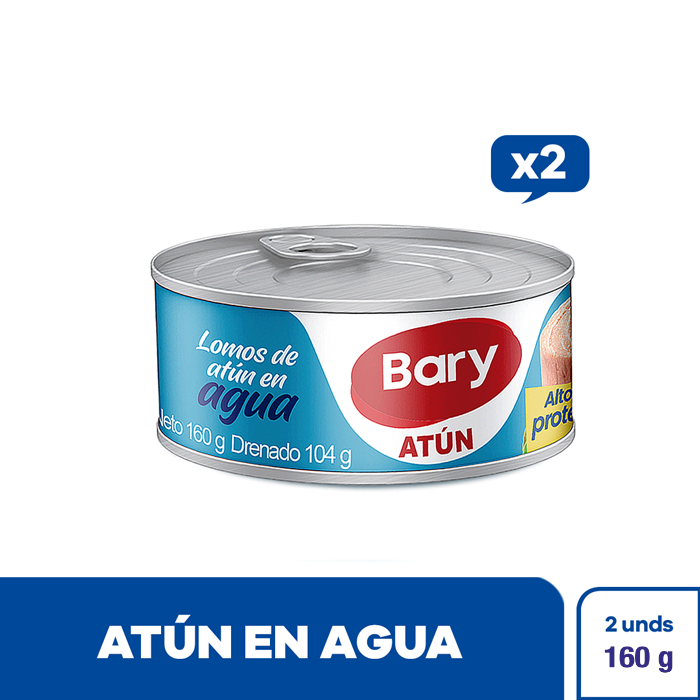 ATUN BARY LOMOS EN AGUA X160