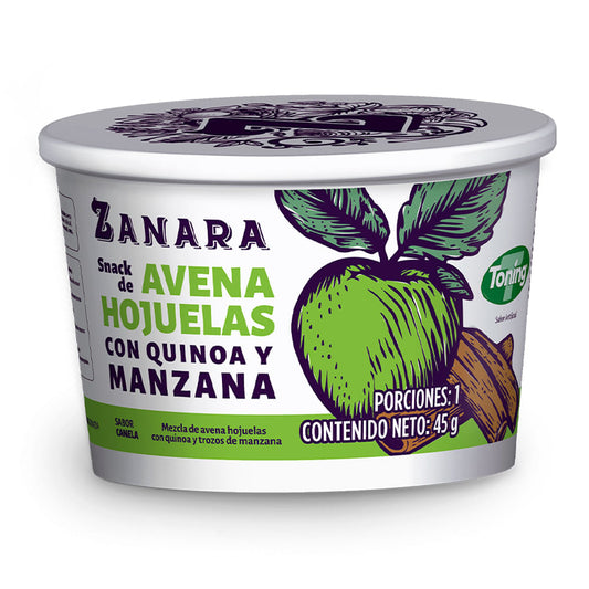 AVENA ZANARA HOJUELAS CANELA X45