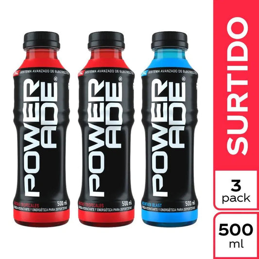 BEBIDA POWERADE 3X500