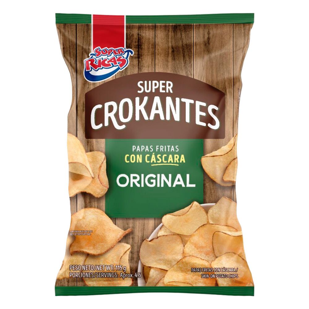 PAPAS SUPER RICAS CROKANTES ORIGINAL X115