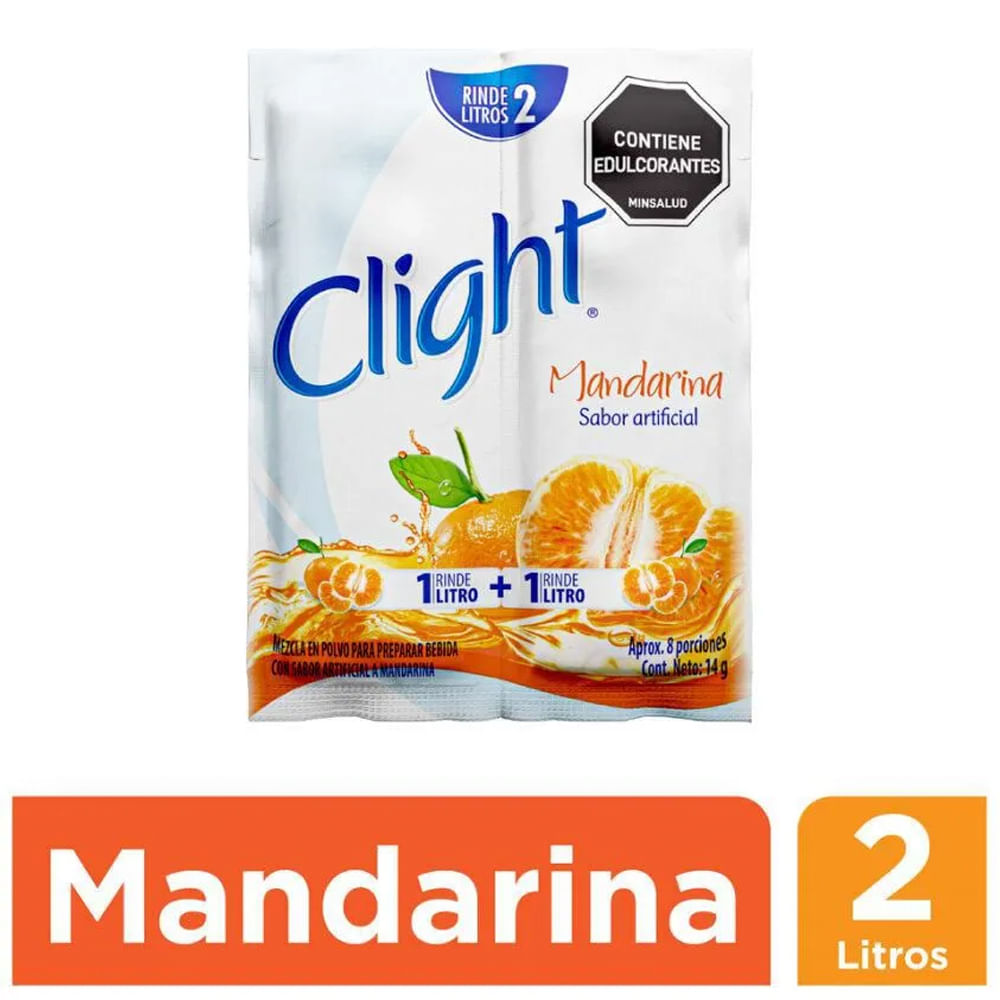 REFRESCO CLIGHT NARANJA X14