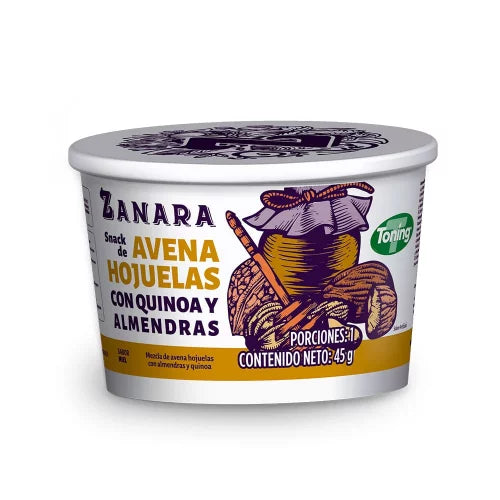 AVENA ZANARA HOJUELAS MIEL X45