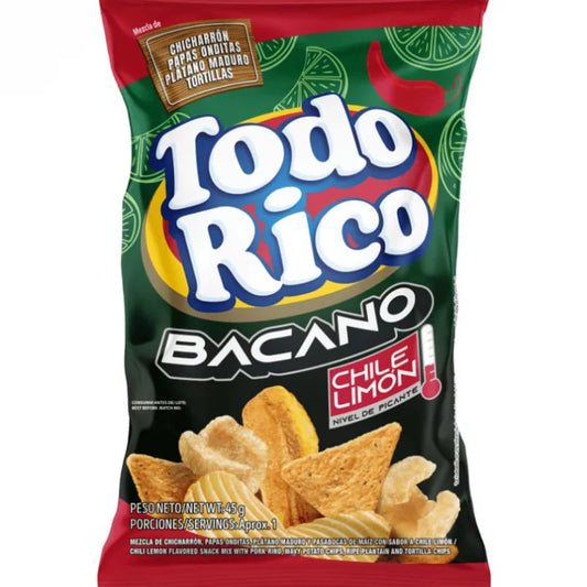 TODO RICO SUPER RICAS BACANO CHILE LIMON X45