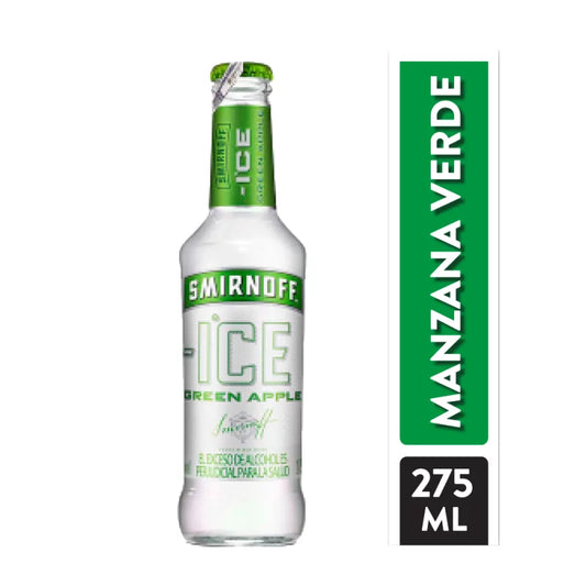 VODKA SMIRNOF ICE GREEN APPLE X275