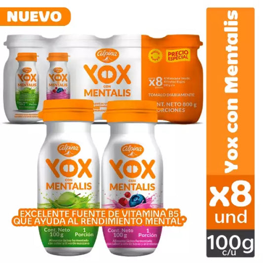 BEBIDA YOX MENTALIS X8